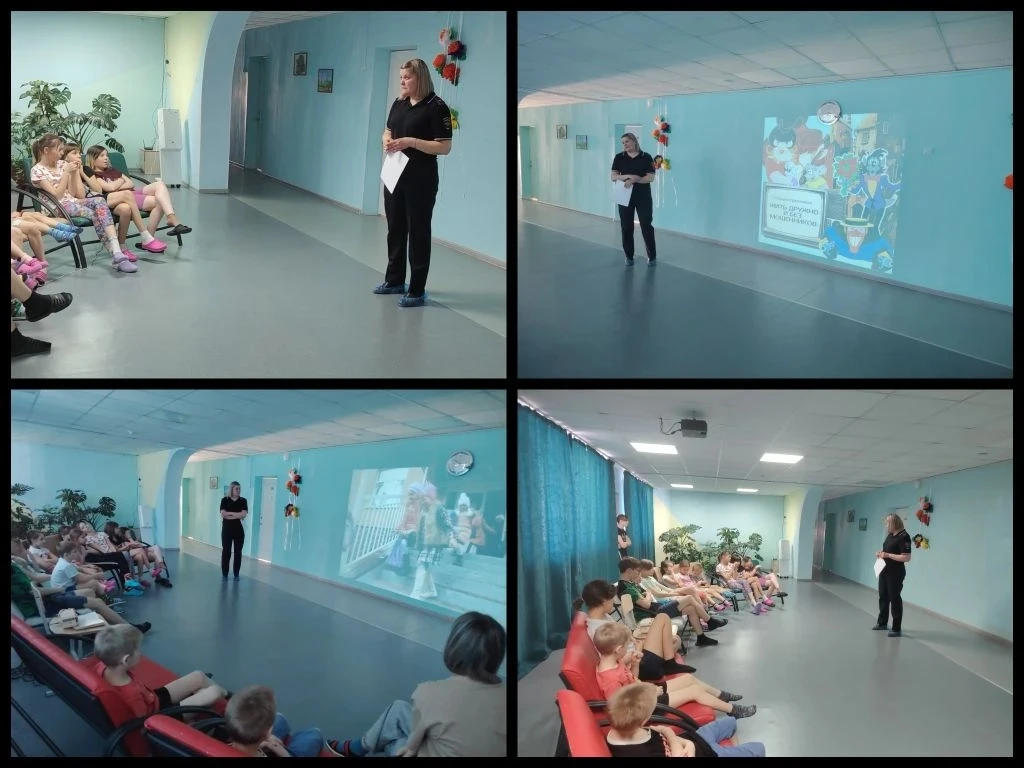 Встреча воспитанников с инспектором ПДН Иланского района