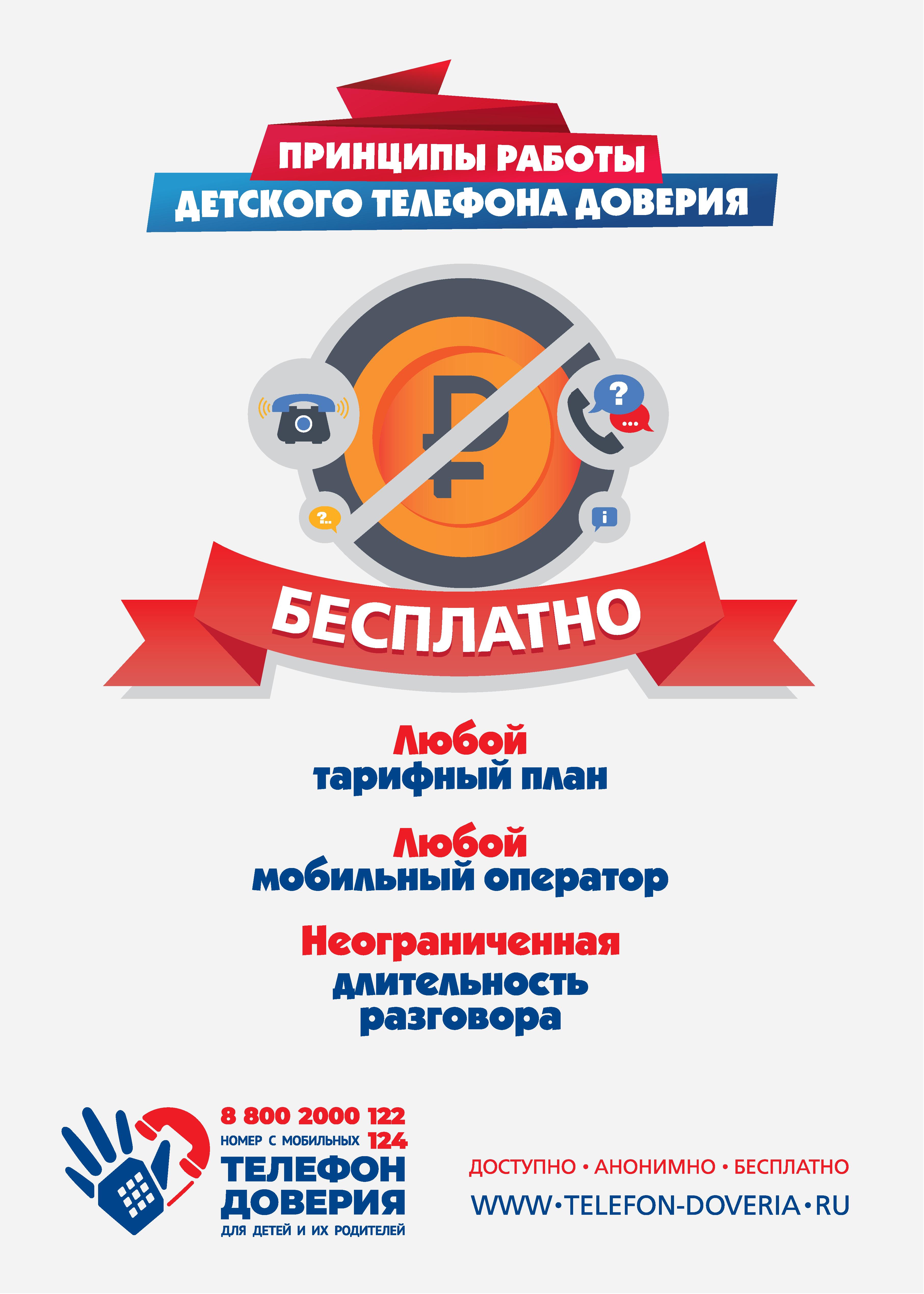 постер доверия бесплатность